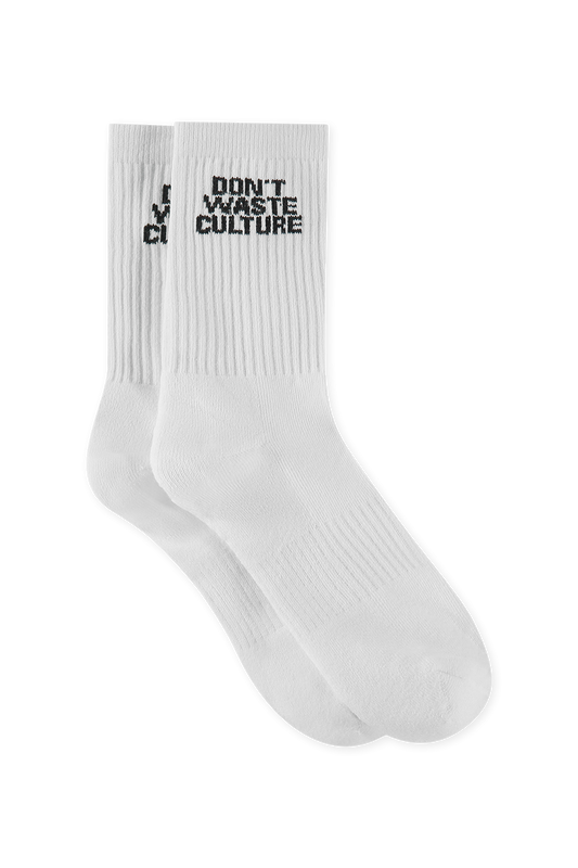 Logo Socks | White