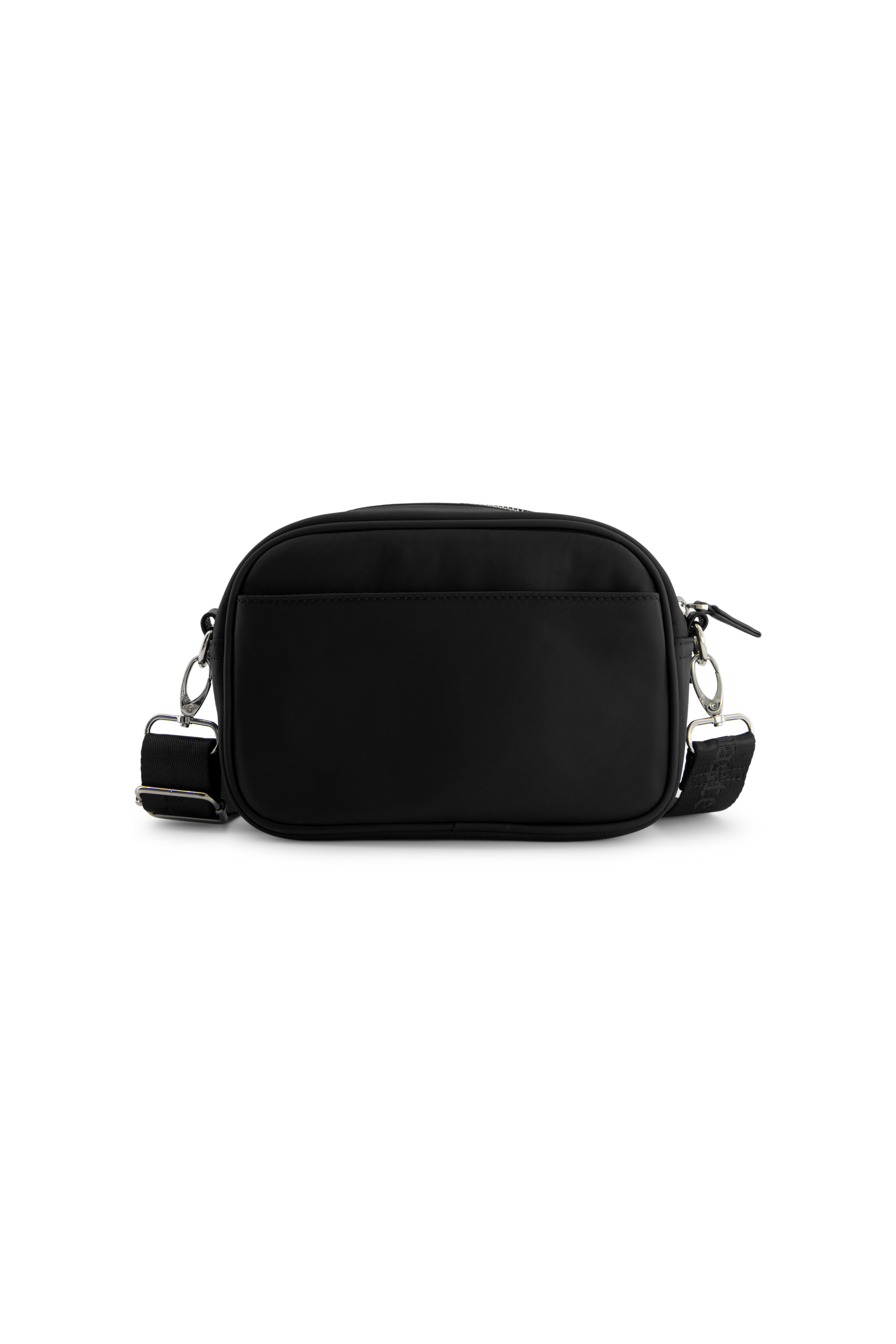 Nylon Messenger Bag | Black