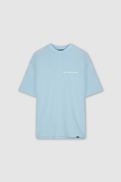 Streetwear waste Light culture – Blue - - don\'t Oversized T-shirt Satu Men